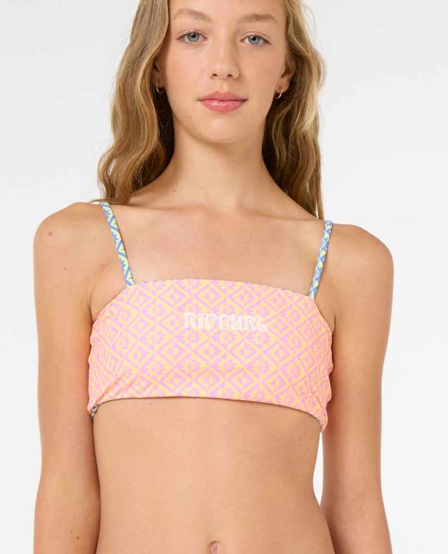 island bliss omkeerbare bikini - meisjes 8-14 jaar