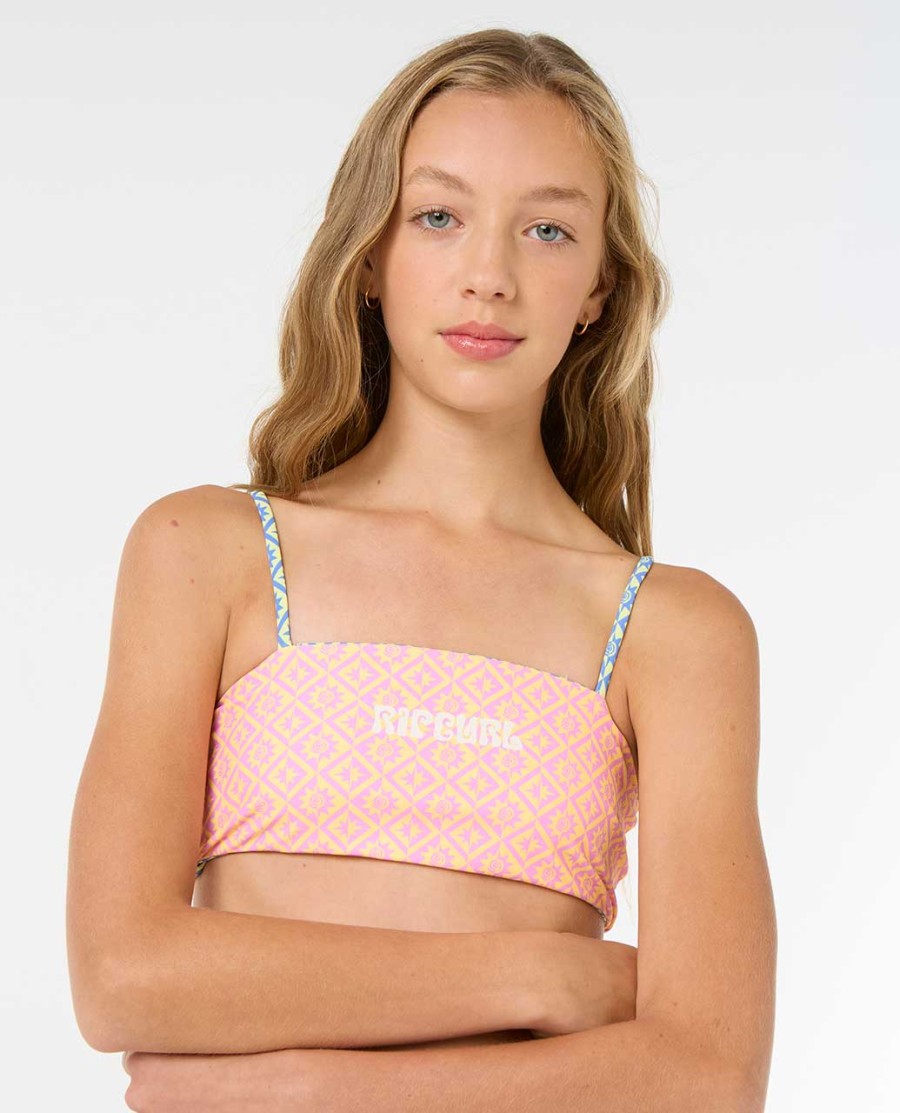 island bliss omkeerbare bikini - meisjes 8-14 jaar