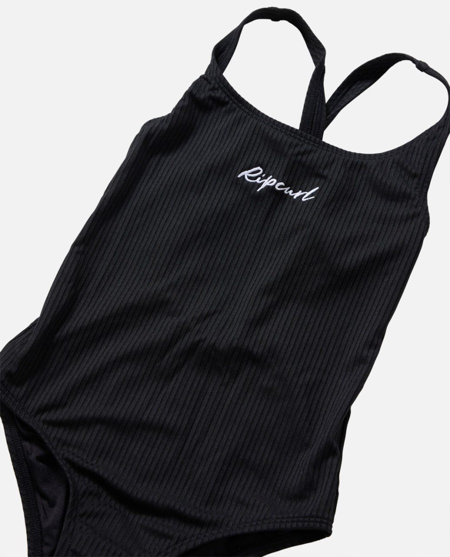 premium ribgebreide eendelige jumpsuit - meisjes 8-14 jaar