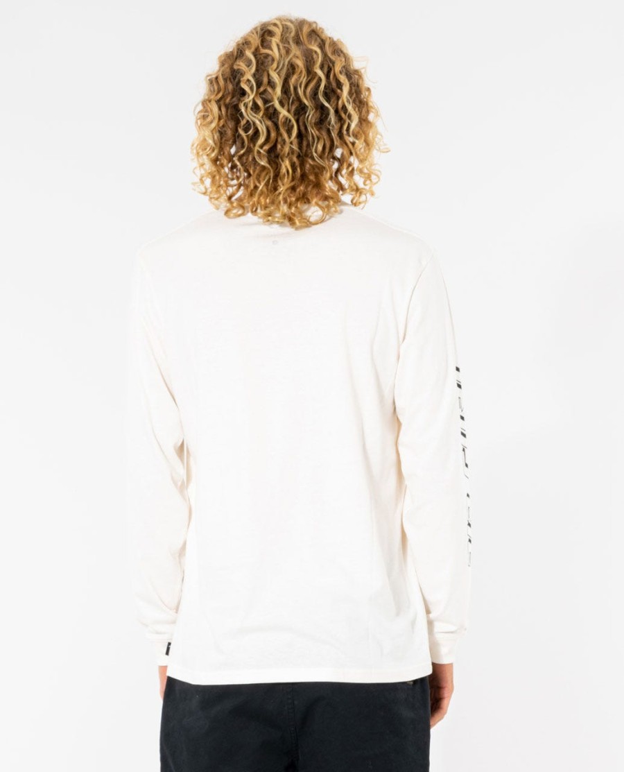 t-shirt met lange mouwen en vervaagd icoon