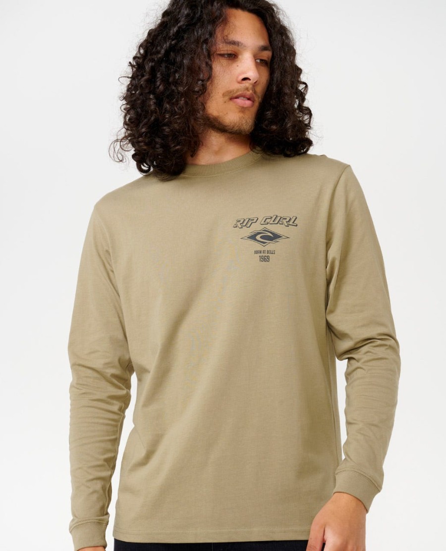 t-shirt met lange mouwen en vervaagd icoon