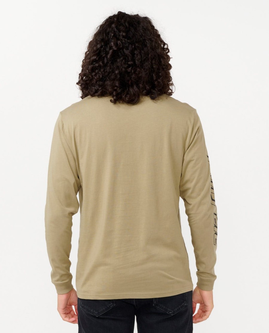 t-shirt met lange mouwen en vervaagd icoon