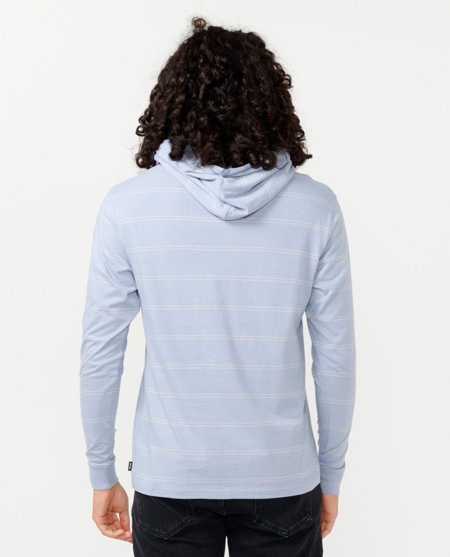 effen gestreepte hoodie