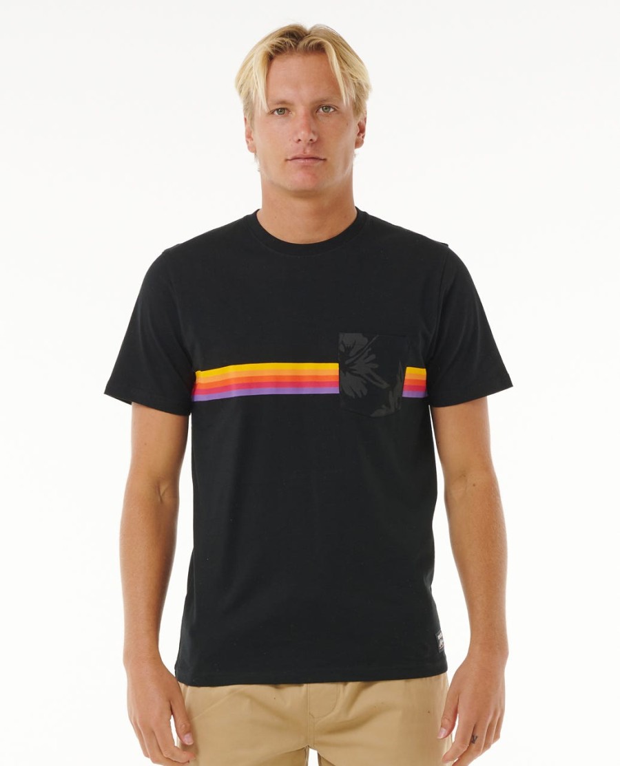 surf revival hoffman pocket tee