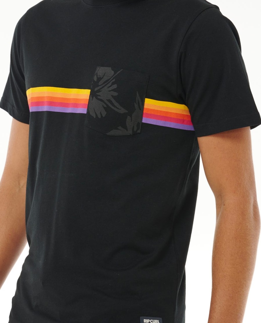 surf revival hoffman pocket tee