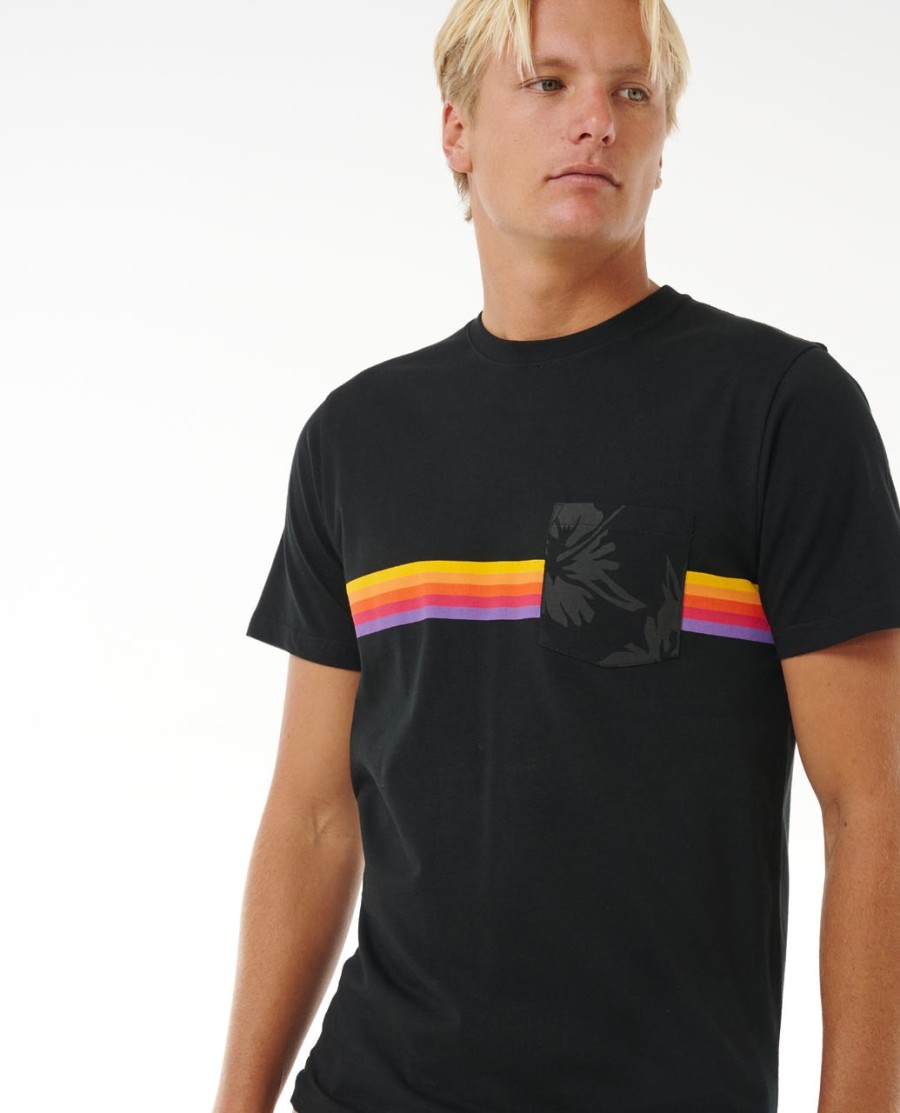 surf revival hoffman pocket tee