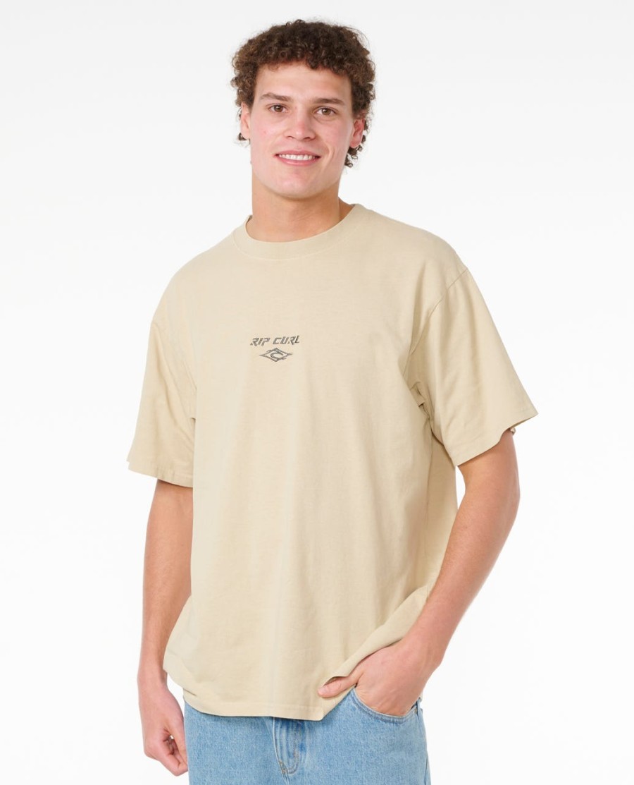 t-shirt met vervagend borduurwerk