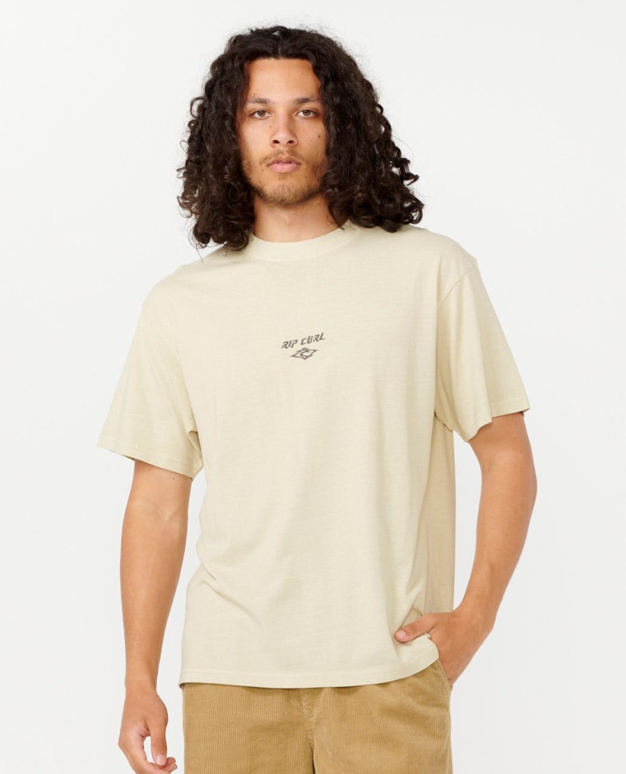 t-shirt met vervagend borduurwerk