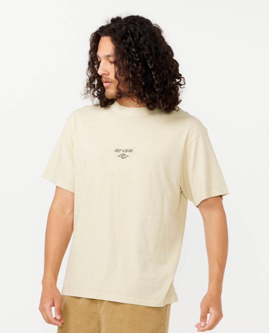 t-shirt met vervagend borduurwerk