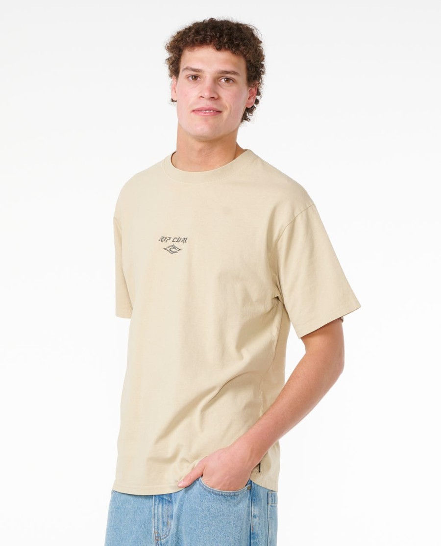 t-shirt met vervagend borduurwerk