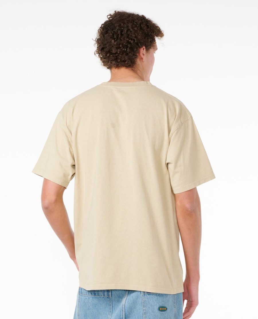 t-shirt met vervagend borduurwerk
