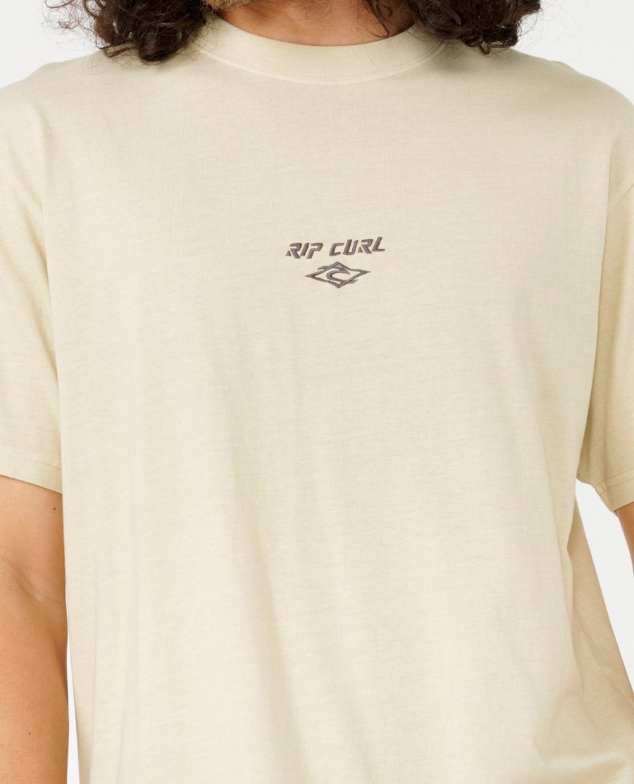 t-shirt met vervagend borduurwerk