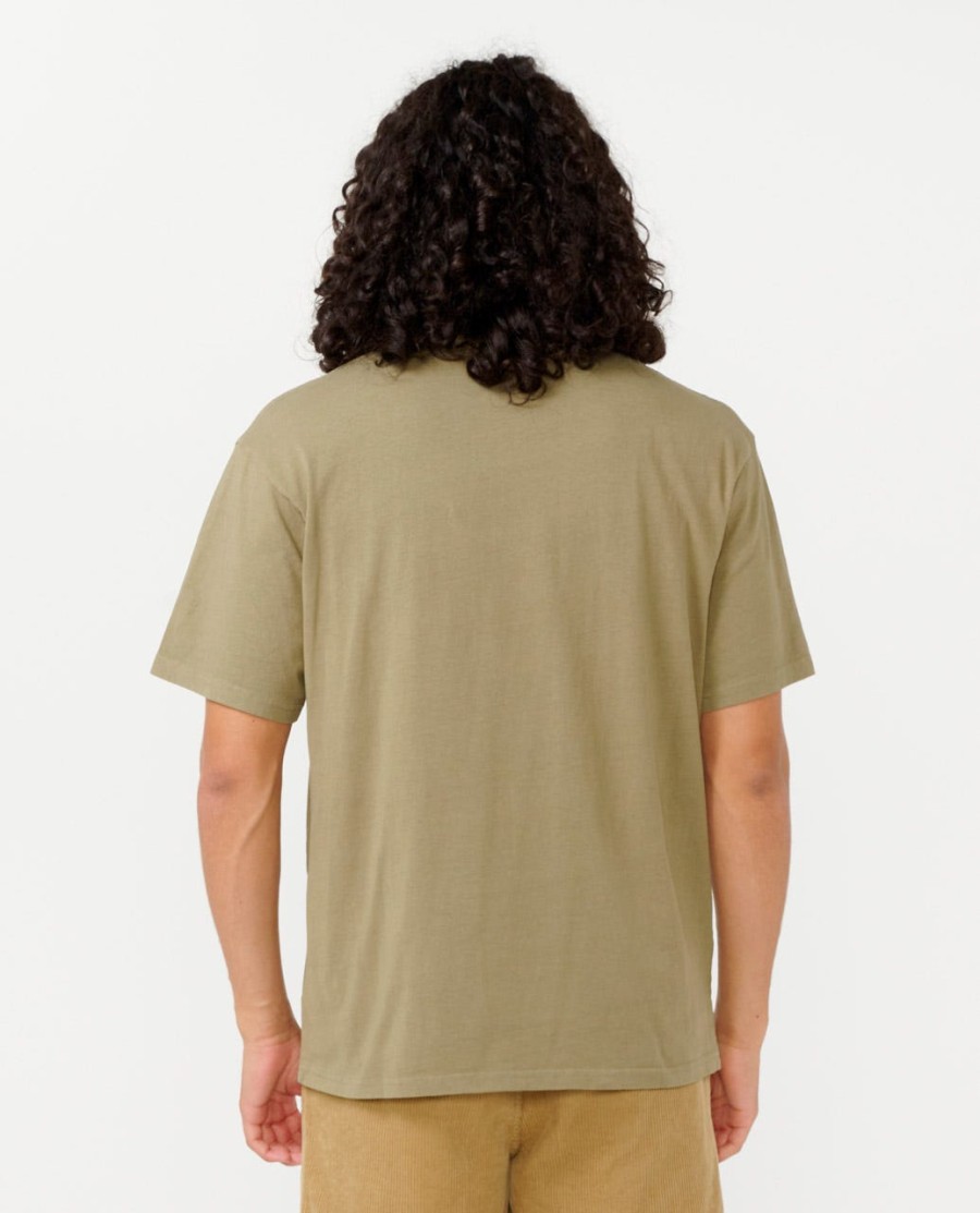 t-shirt met vervagend borduurwerk