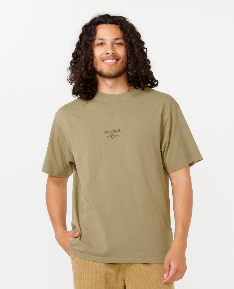 t-shirt met vervagend borduurwerk