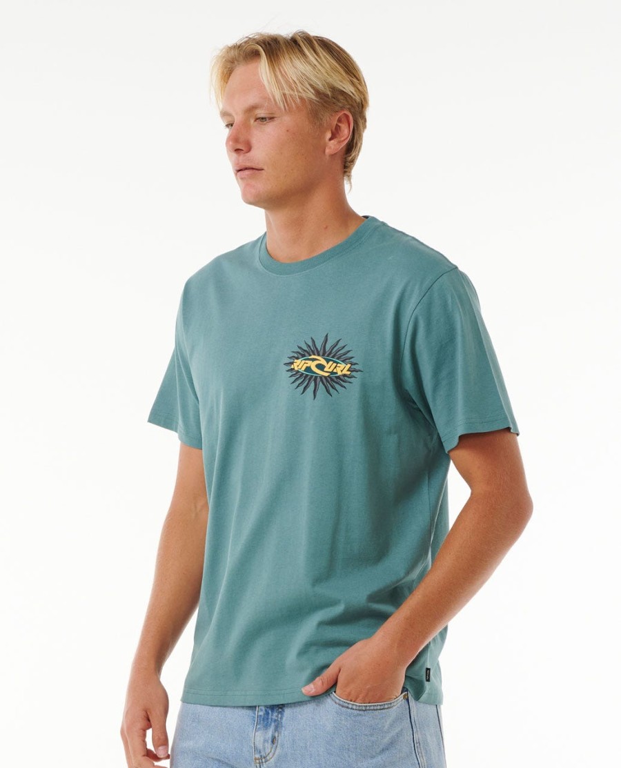 quest oval burst t-shirt