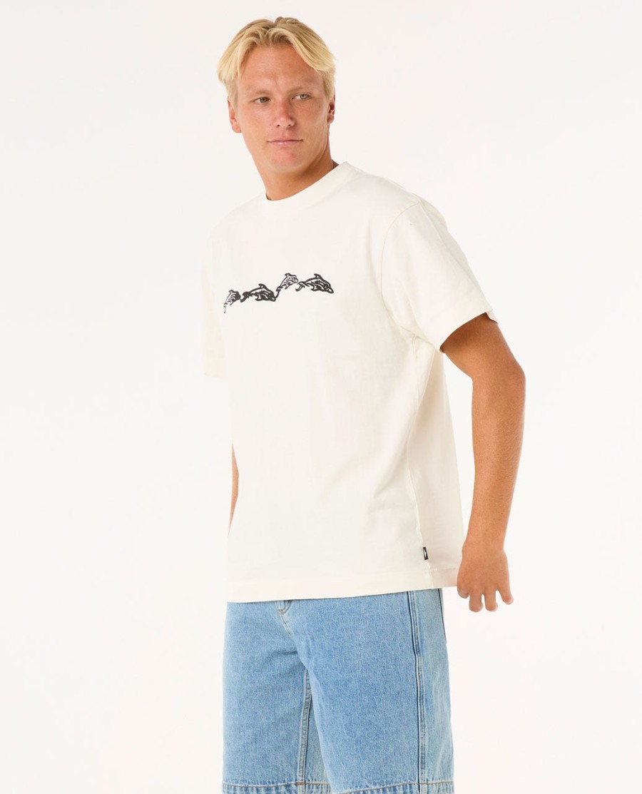 raw energy dolphin t-shirt