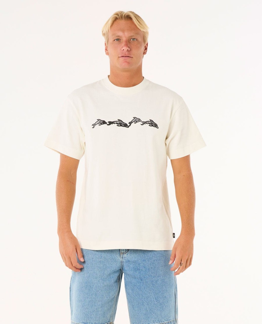 raw energy dolphin t-shirt