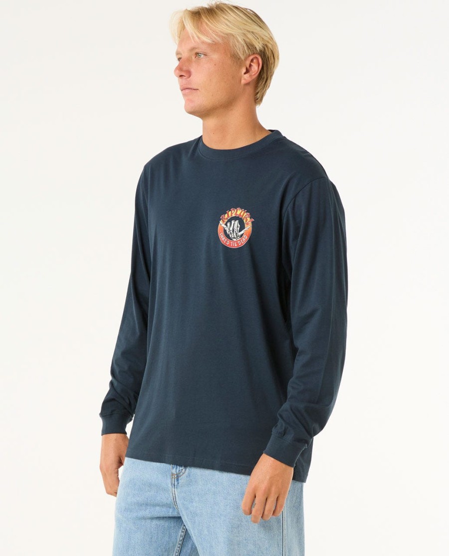 shred til t-shirt met lange mouwen