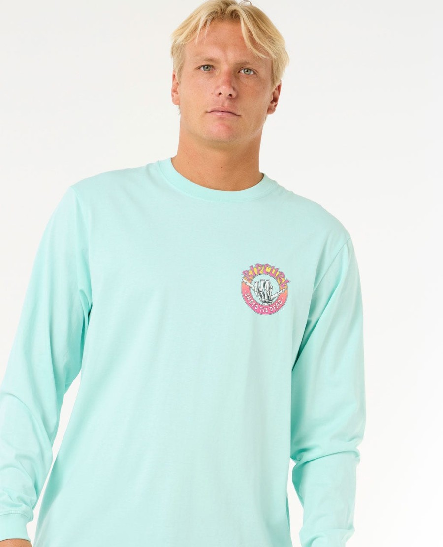 shred til t-shirt met lange mouwen