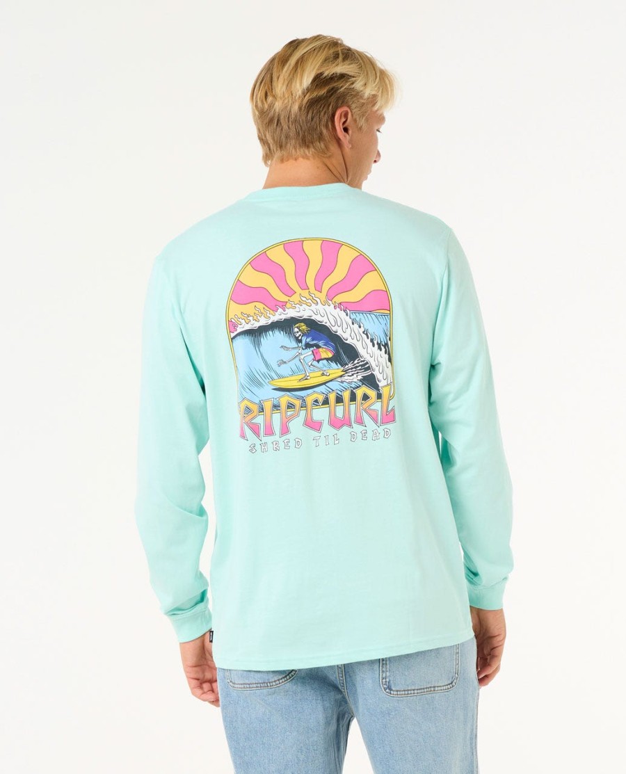 shred til t-shirt met lange mouwen