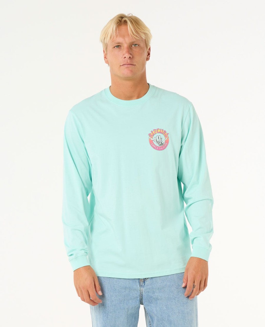 shred til t-shirt met lange mouwen