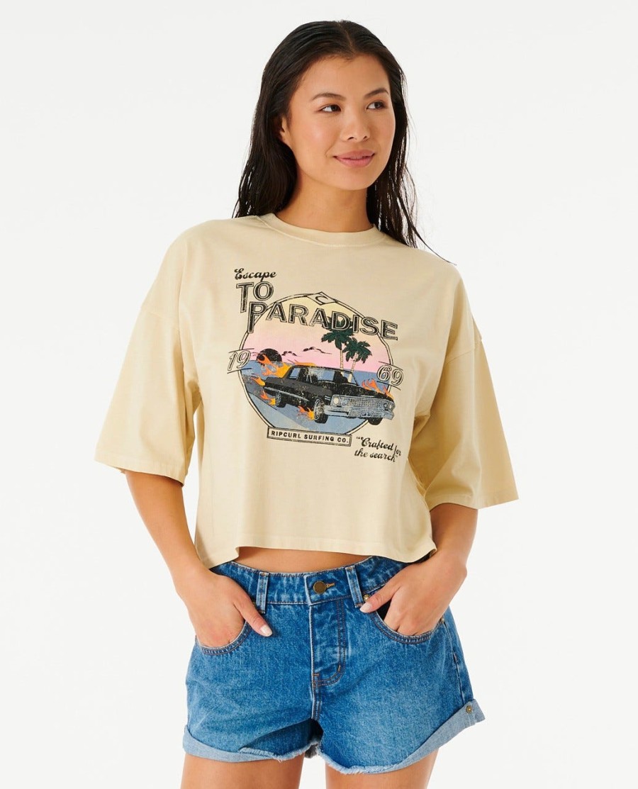 escape to paradise heritage tee