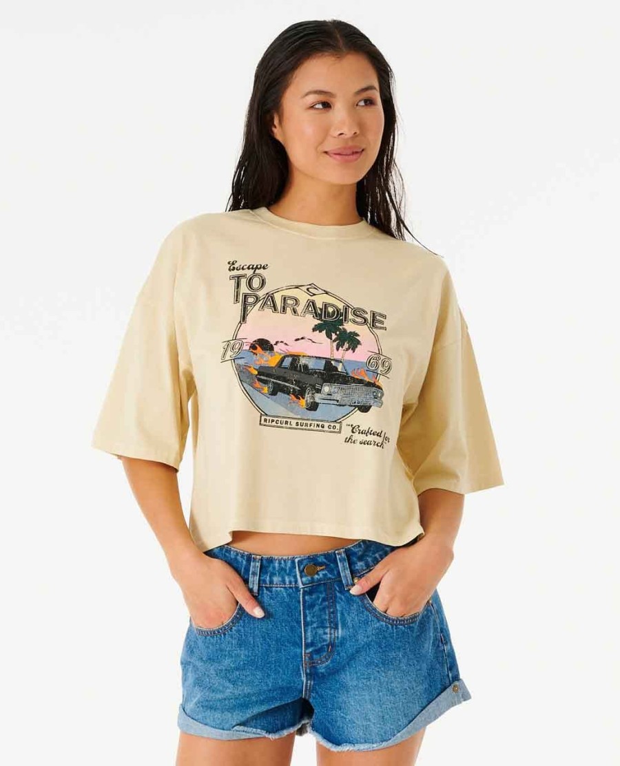 escape to paradise heritage tee
