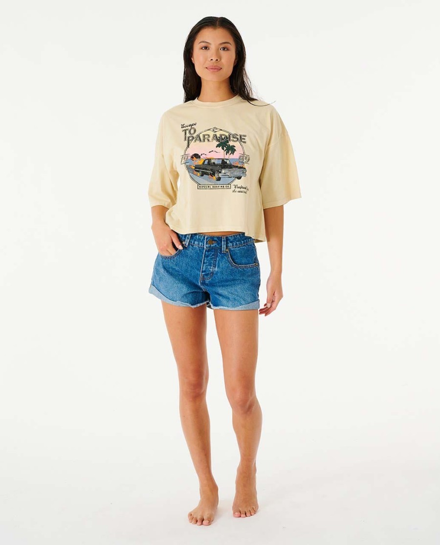 escape to paradise heritage tee