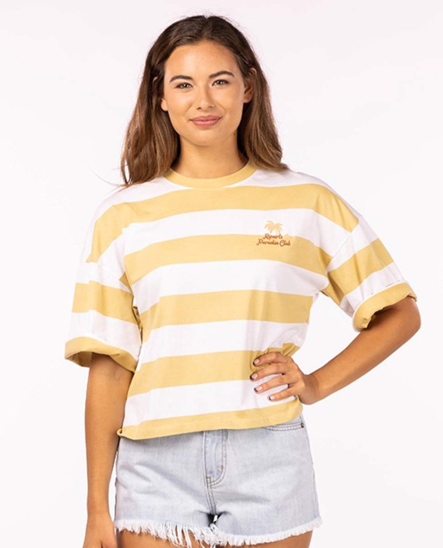 paradise club heritage crop top