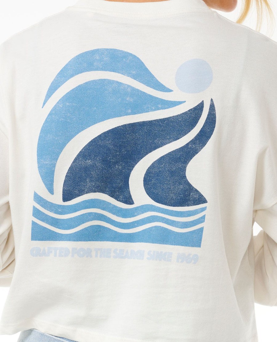 cut laps long sleeve tee