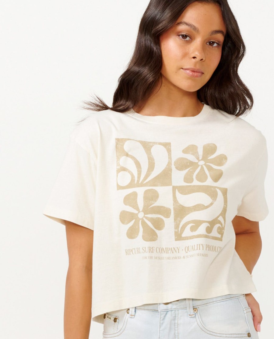 sunset seeker crop tee