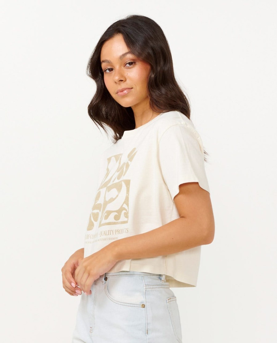 sunset seeker crop tee