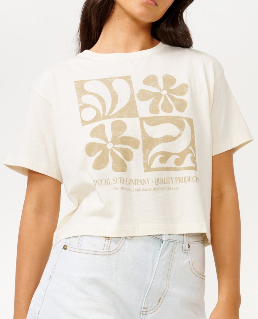 sunset seeker crop tee