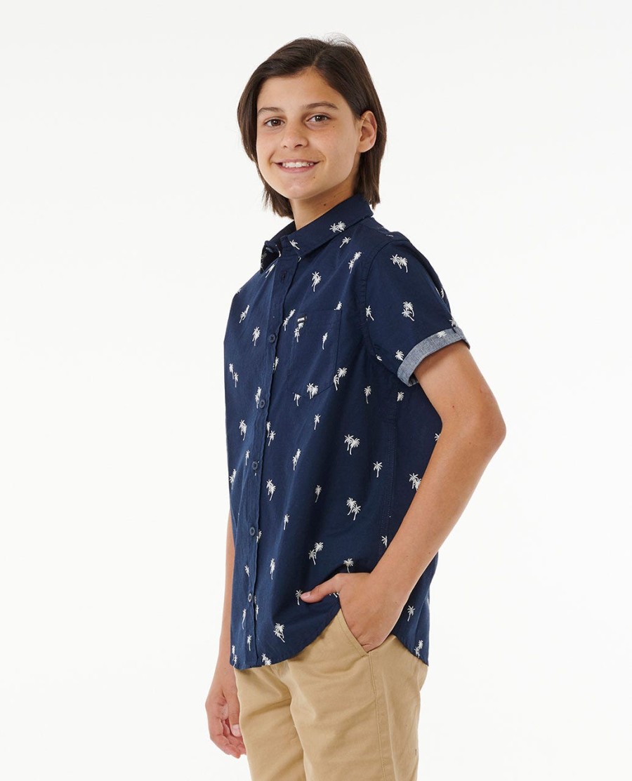 paradise palms shirt - jongens 8-16 jaar
