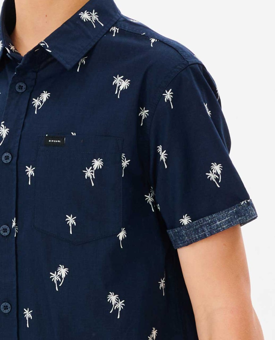 paradise palms shirt - jongens 8-16 jaar