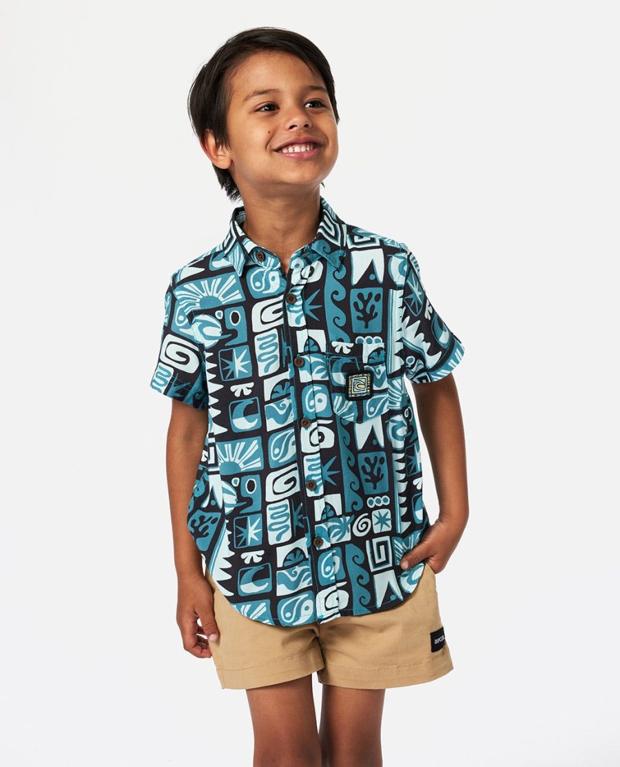 geo t-shirt met korte mouwen - jongens 1-8 jaar
