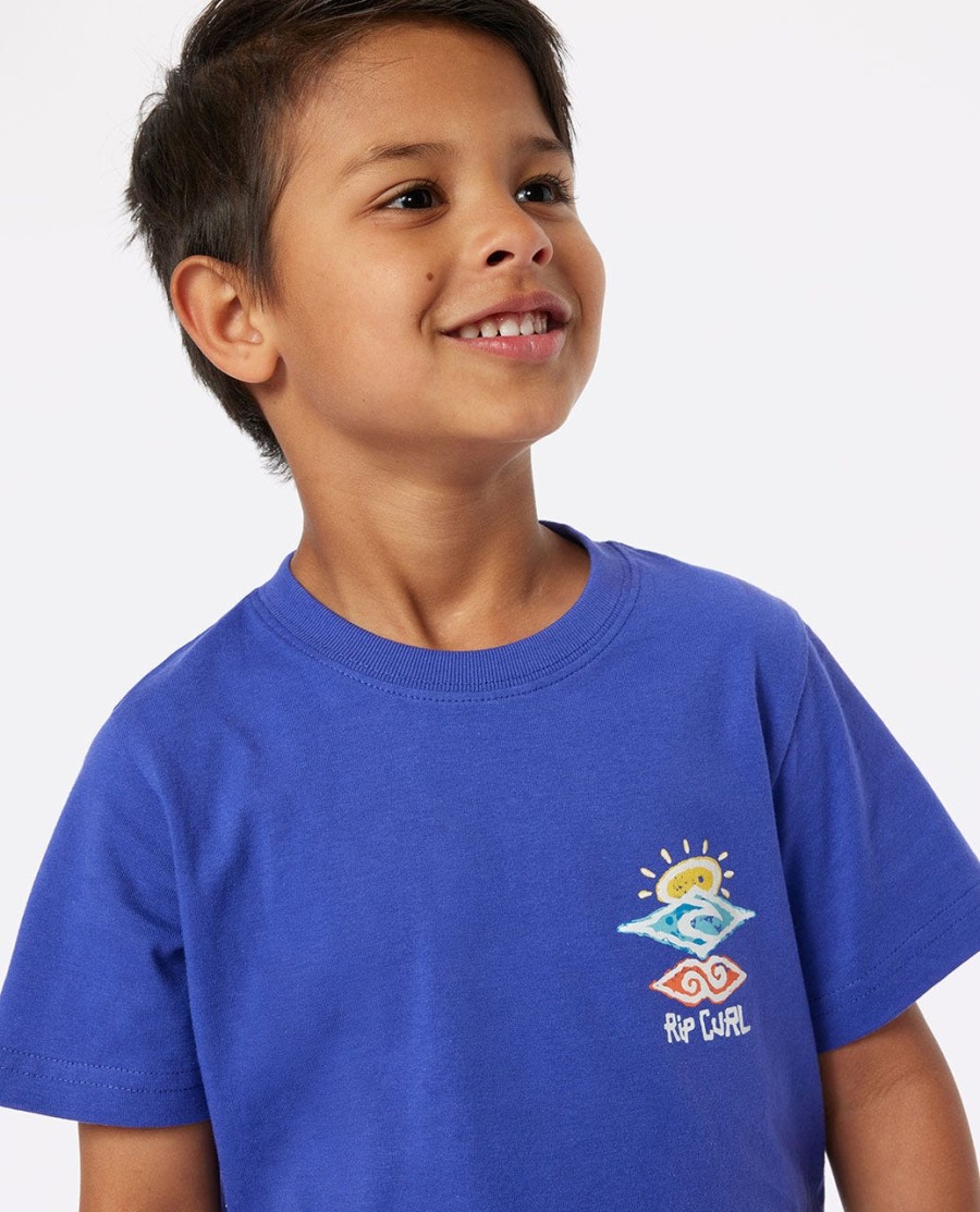 icons of shred t-shirt - jongens 1-8 jaar