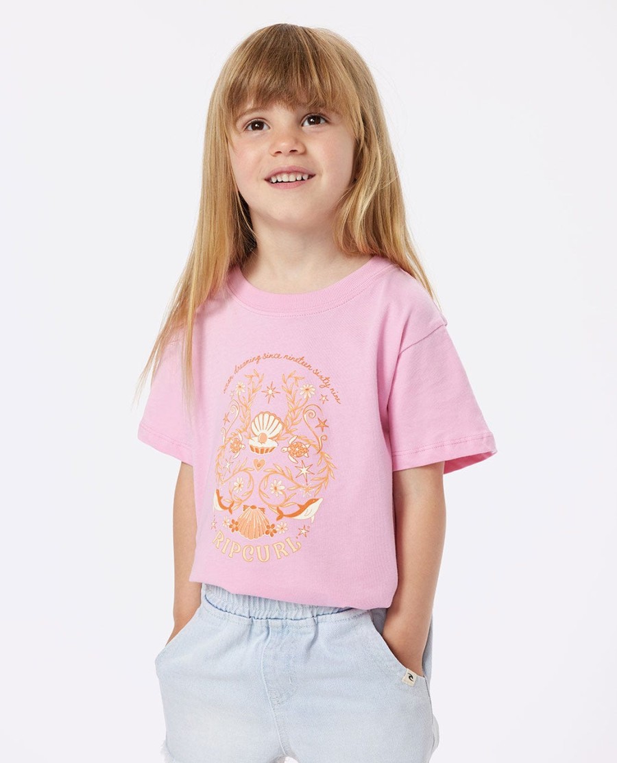 sunkissed dreams kunstshirt - meisjes 1-8 jaar