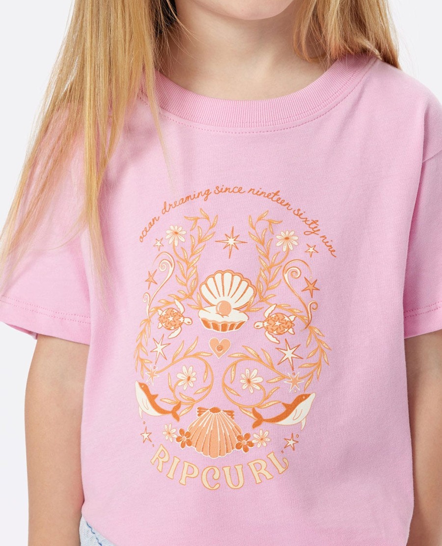 sunkissed dreams kunstshirt - meisjes 1-8 jaar