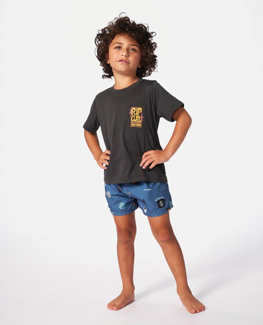 grom energy logo t-shirt - jongens 2-8 jaar