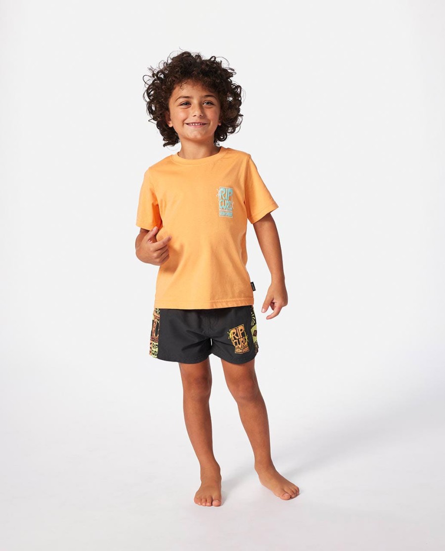 grom energy logo t-shirt - jongens 2-8 jaar