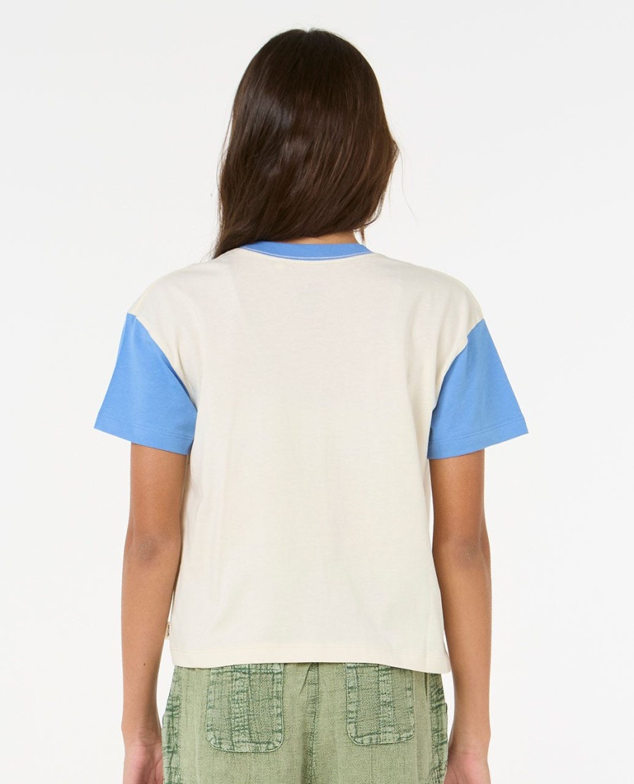 island bliss crop tee - meisje 8-14 jaar