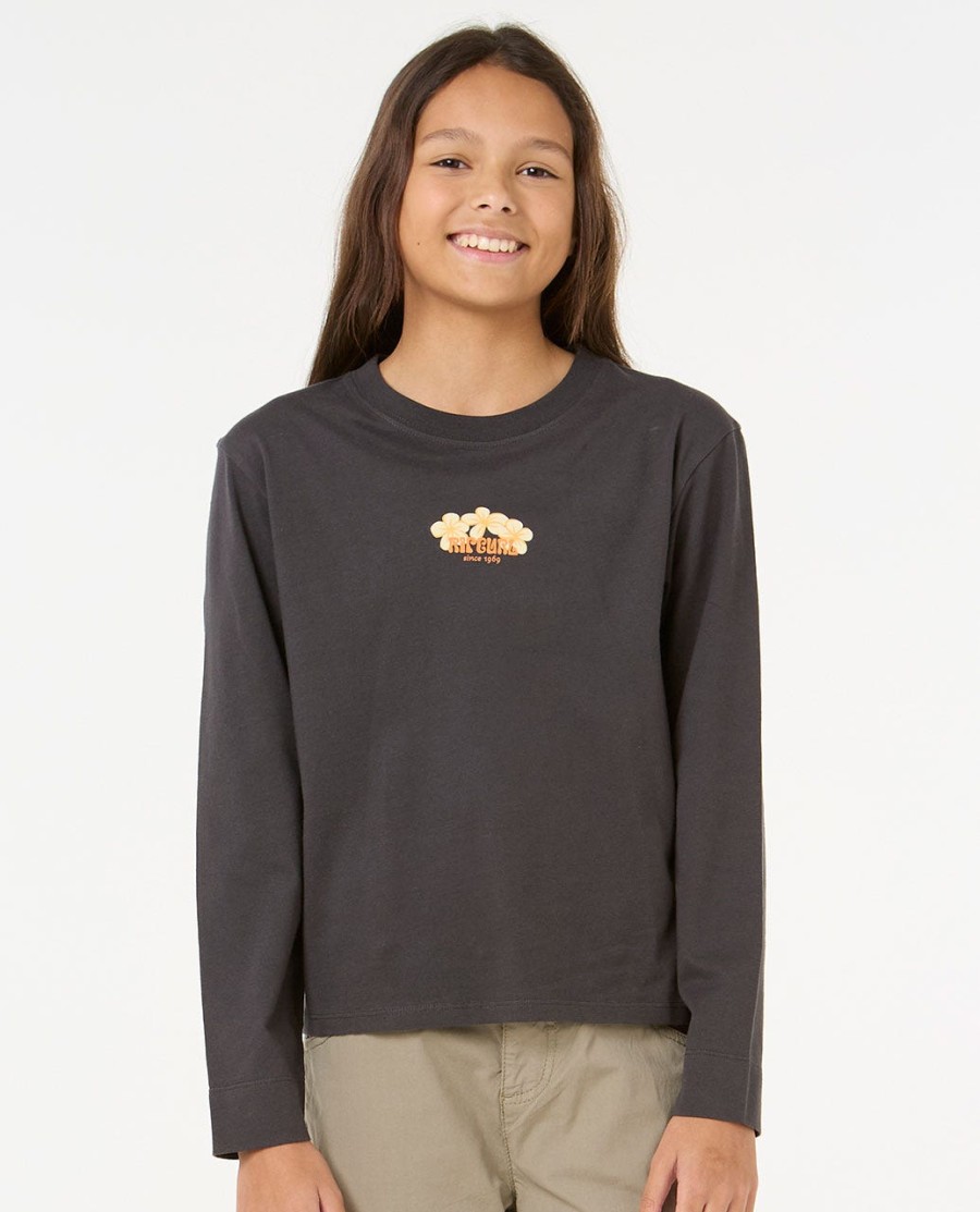 island bliss t-shirt met lange mouwen - meisje 8-14 jaar