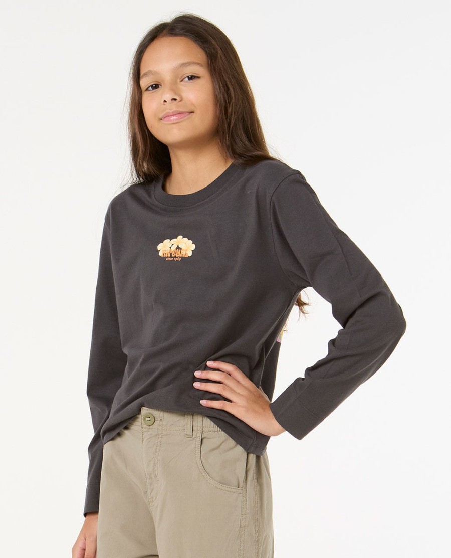 island bliss t-shirt met lange mouwen - meisje 8-14 jaar