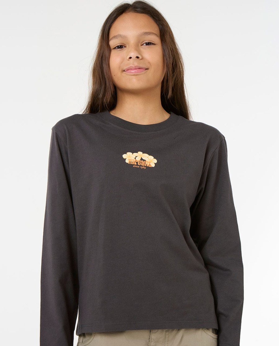 island bliss t-shirt met lange mouwen - meisje 8-14 jaar