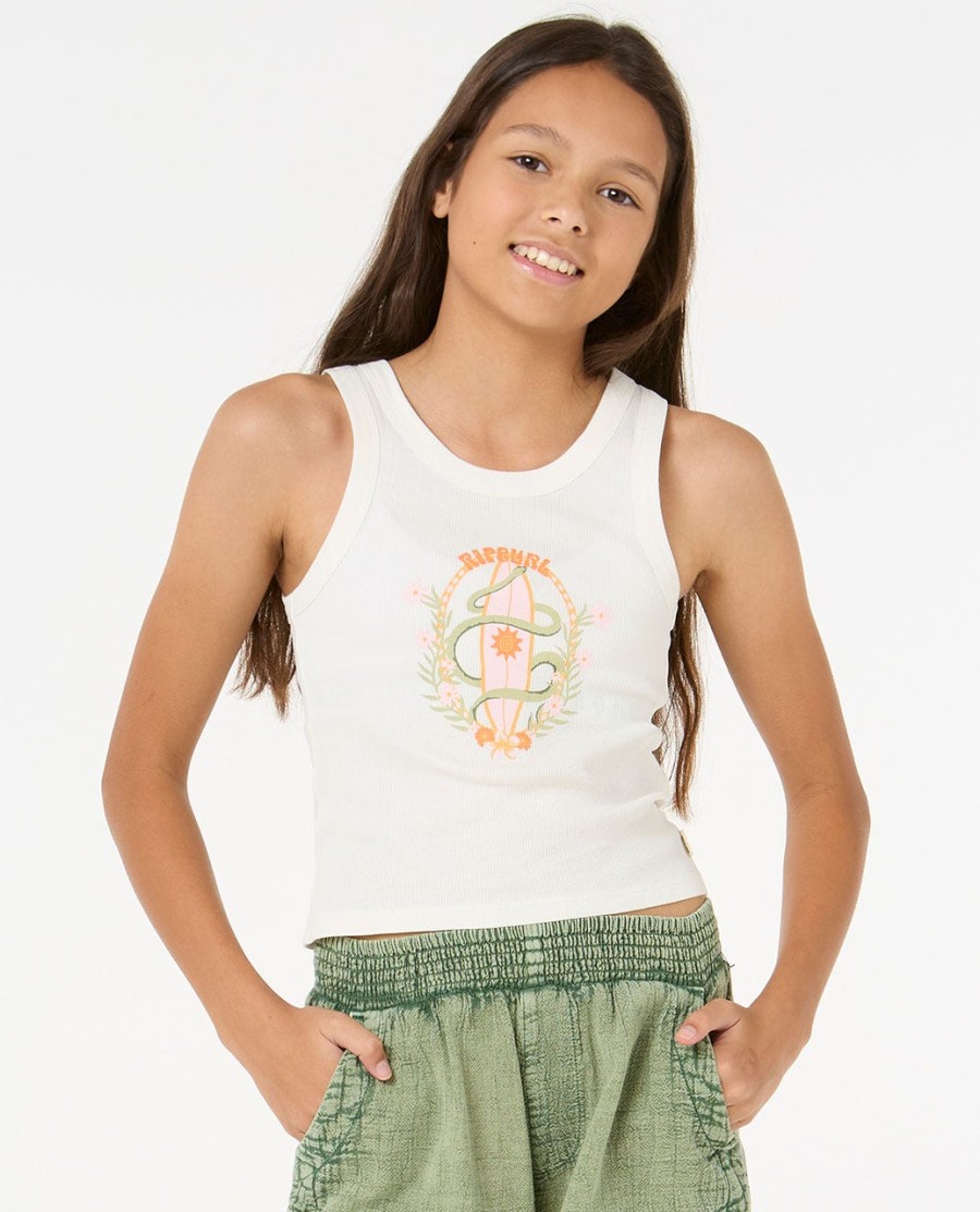 island bliss tanktop - meisje 8-14 jaar