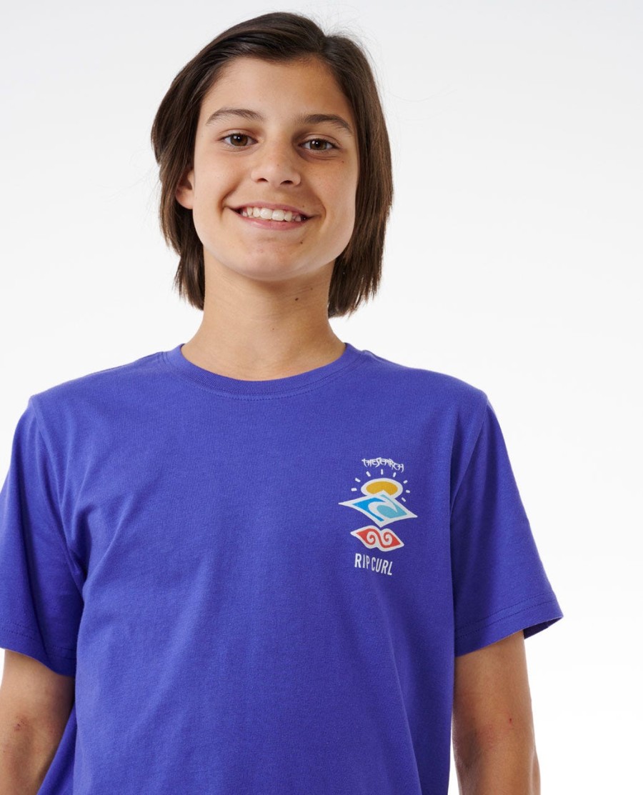 t-shirt met zoekpictogram - jongens 8-16 jaar