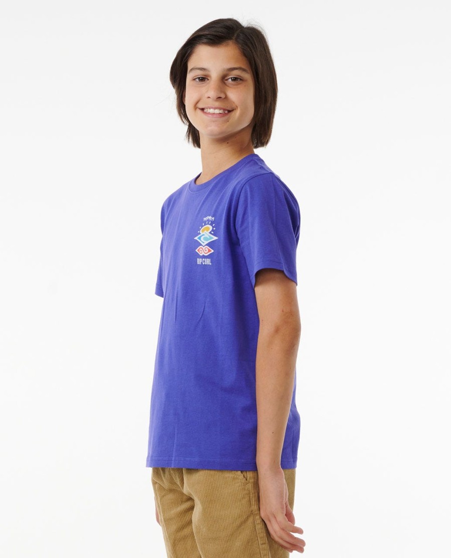 t-shirt met zoekpictogram - jongens 8-16 jaar