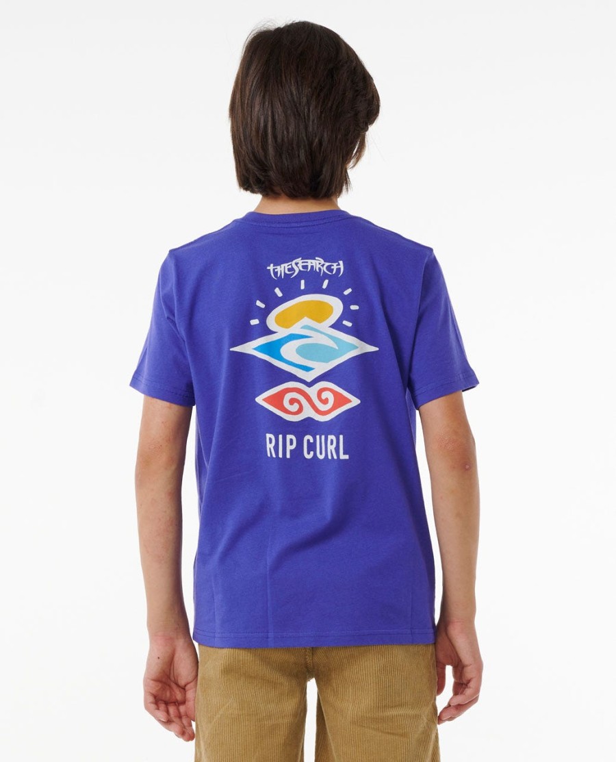 t-shirt met zoekpictogram - jongens 8-16 jaar