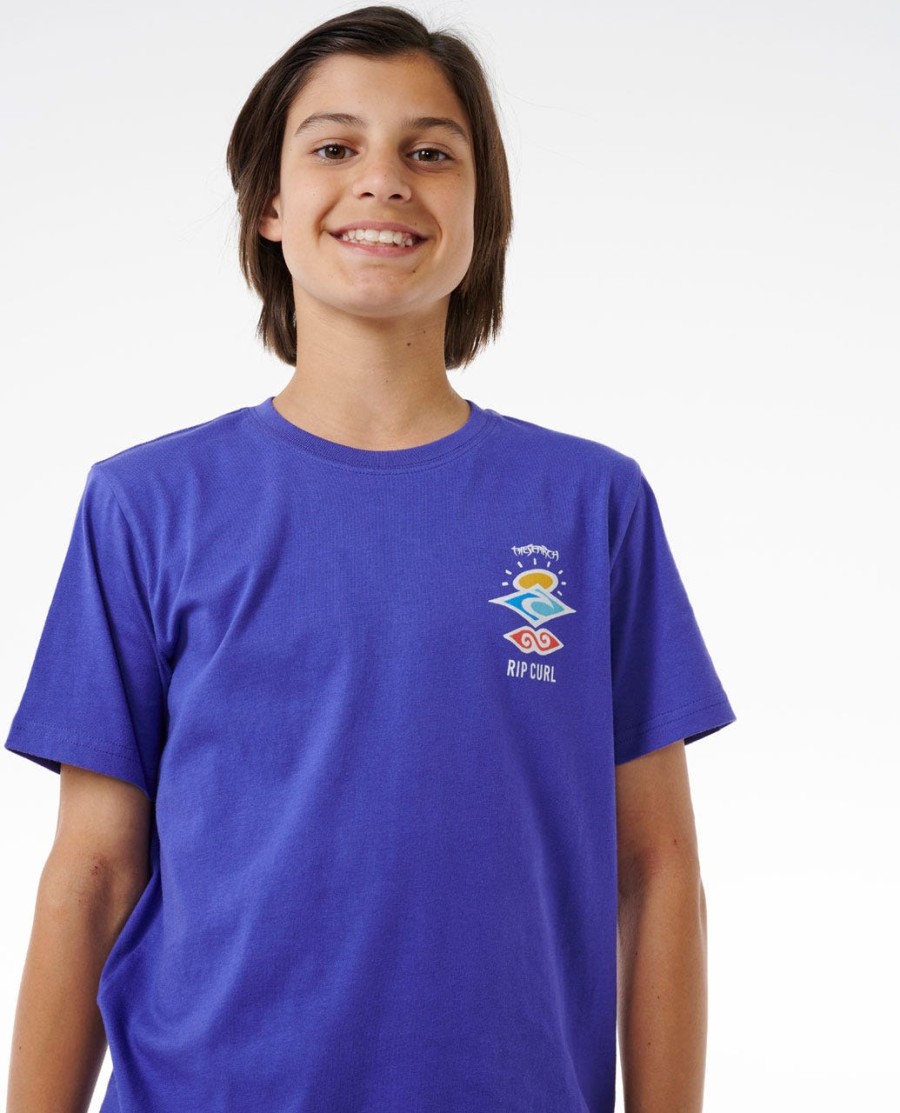 t-shirt met zoekpictogram - jongens 8-16 jaar
